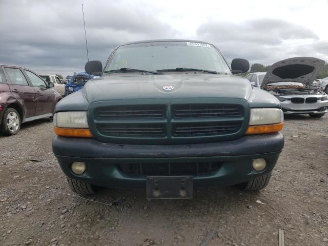 1B7GL2AN1YS678526 - 2000 DODGE DAKOTA QUA GREEN photo 9