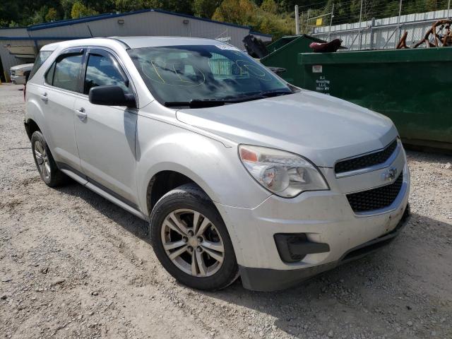 1GNFLEEK4FZ114796 - 2015 CHEVROLET EQUINOX SILVER photo 1