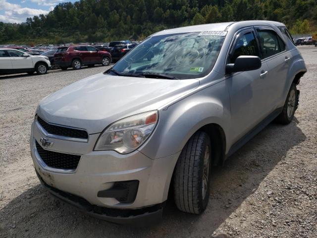 1GNFLEEK4FZ114796 - 2015 CHEVROLET EQUINOX SILVER photo 2