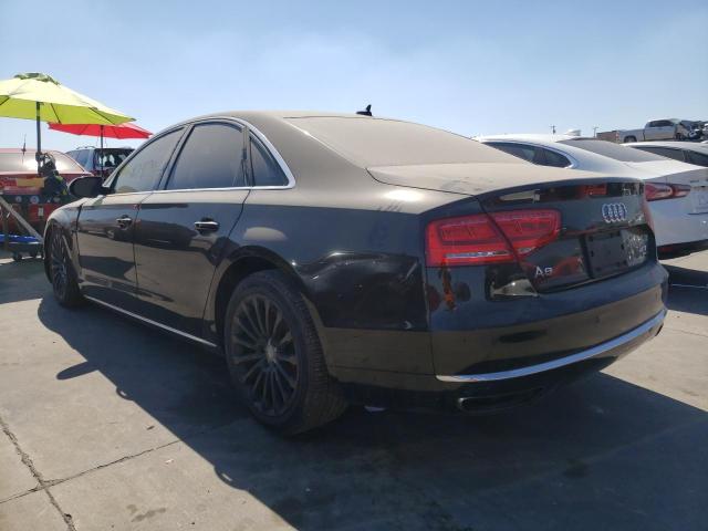 WAUA2AFD5DN016800 - 2013 AUDI A8 QUATTRO BLACK photo 3