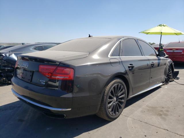 WAUA2AFD5DN016800 - 2013 AUDI A8 QUATTRO BLACK photo 4