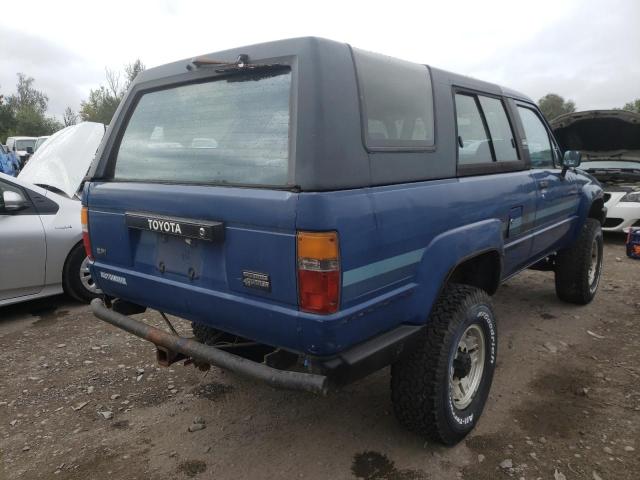 JT4RN62D6G0091572 - 1986 TOYOTA 4RUNNER RN BLUE photo 4