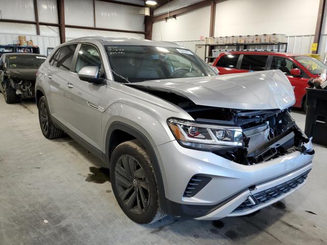 1V2WE2CA2NC203794 - 2022 VOLKSWAGEN ATLAS CROS Серебристый фото 1