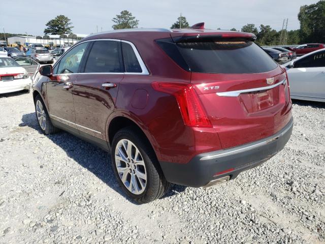 1GYKNBRS2HZ224009 - 2017 CADILLAC XT5 LUXURY RED photo 3