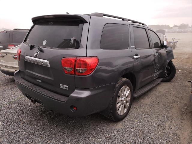 5TDDY5G12DS073573 - 2013 TOYOTA SEQUOIA PL GRAY photo 4