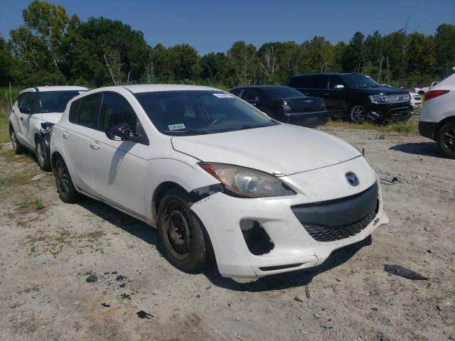 JM1BL1L79C1632685 - 2012 MAZDA 3 I WHITE photo 1