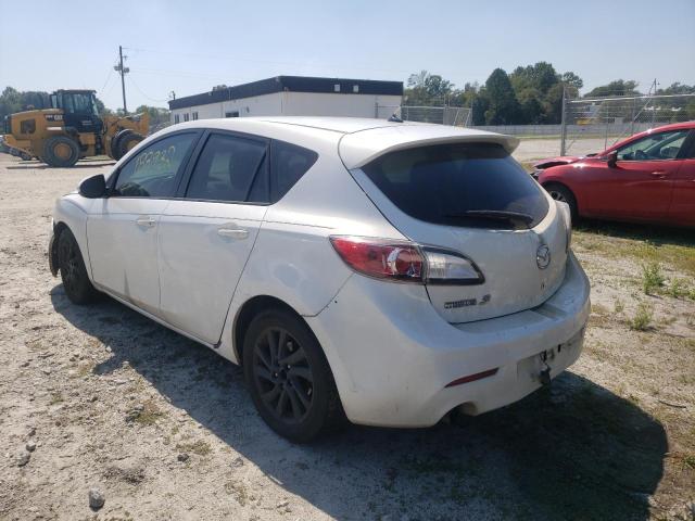 JM1BL1L79C1632685 - 2012 MAZDA 3 I WHITE photo 3