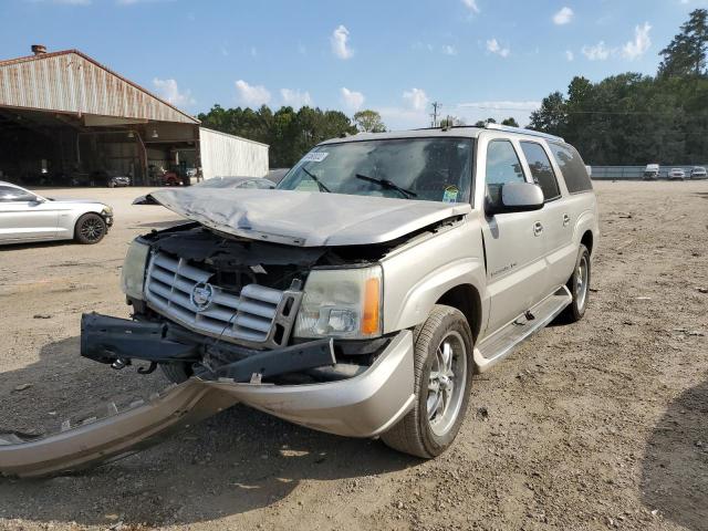 3GYFK66N24G110800 - 2004 CADILLAC ESCALADE E BEIGE photo 2