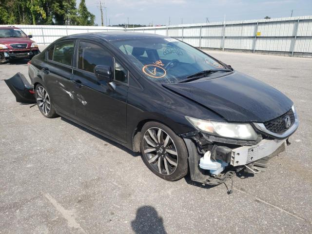19XFB2F95EE235627 - 2014 HONDA CIVIC EXL 黑色 照片 1