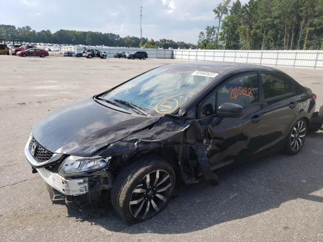 19XFB2F95EE235627 - 2014 HONDA CIVIC EXL 黑色 照片 2