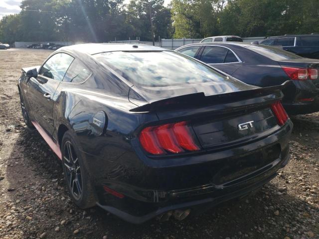 1FA6P8CF0K5139707 - 2019 FORD MUSTANG GT BLACK photo 3