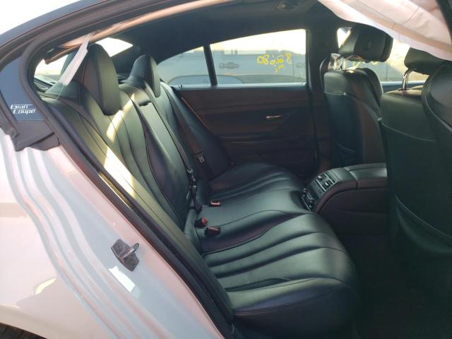 WBA6D4C50GD977328 - 2016 BMW 650 I GRAN WHITE photo 6