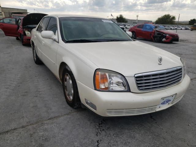 1G6KD54Y0YU308772 - 2000 CADILLAC DEVILLE WHITE photo 1