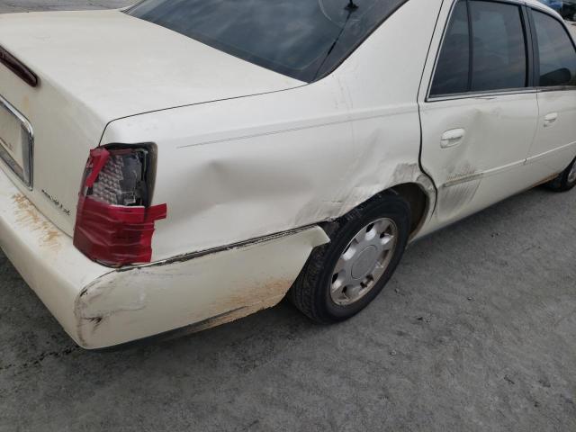 1G6KD54Y0YU308772 - 2000 CADILLAC DEVILLE WHITE photo 9