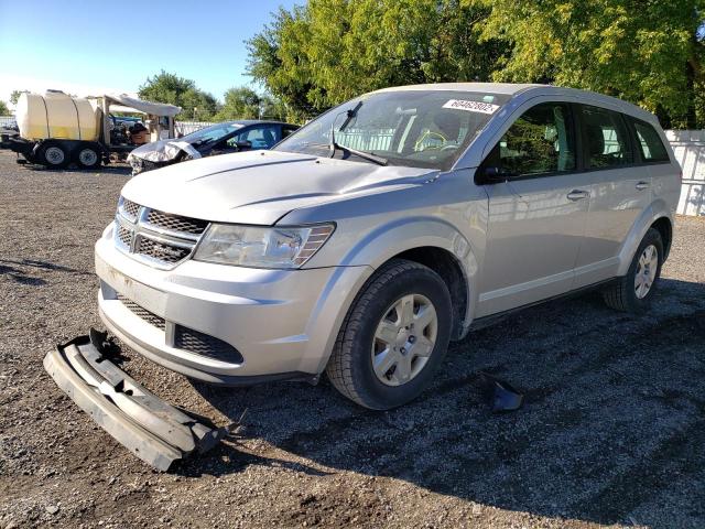 3D4PG4FB0BT529175 - 2011 DODGE JOURNEY EX SILVER photo 2