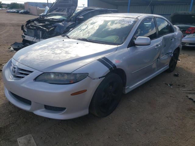 1YVFP84C745N74249 - 2004 MAZDA 6 I SILVER photo 2