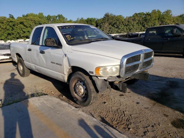 3D7KA28D23G858567 - 2003 DODGE RAM 2500 S WHITE photo 1