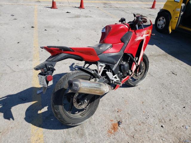 MLHNC5109F5102561 - 2015 HONDA CBR300 R RED photo 4