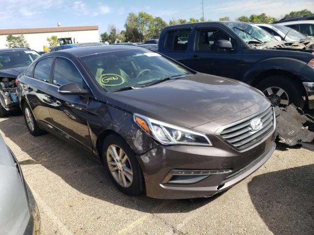 5NPE24AA0GH400815 - 2016 HYUNDAI SONATA ECO BROWN photo 1