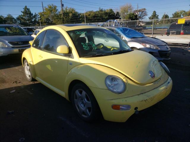 3VWCA21C3YM403815 - 2000 VOLKSWAGEN NEW BEETLE YELLOW photo 1