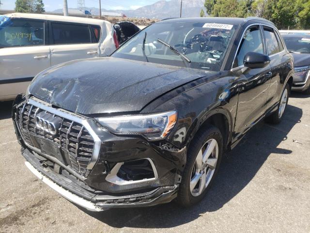 WA1AECF39L1047402 - 2020 AUDI Q3 PREMIUM BLACK photo 2