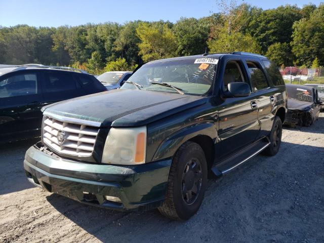 1GYEK63N42R300532 - 2002 CADILLAC ESCALADE L GREEN photo 2