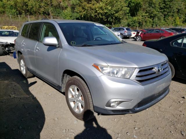 5TDBK3EHXDS257964 - 2013 TOYOTA HIGHLANDER SILVER photo 1