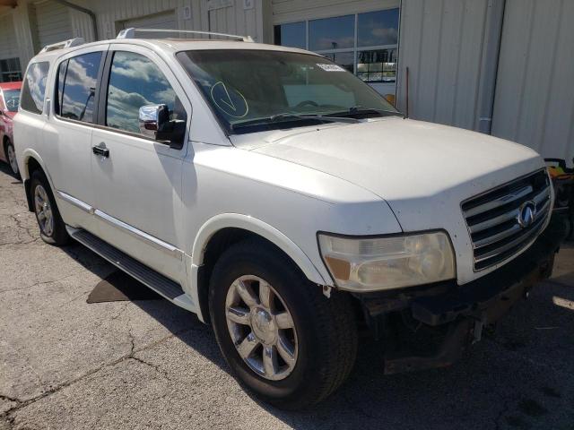 5N3AA08C16N805715 - 2006 INFINITI QX56 WHITE photo 1