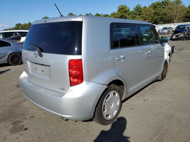 JTLZE4FE0A1117385 - 2010 TOYOTA SCION XB Silber Foto 4