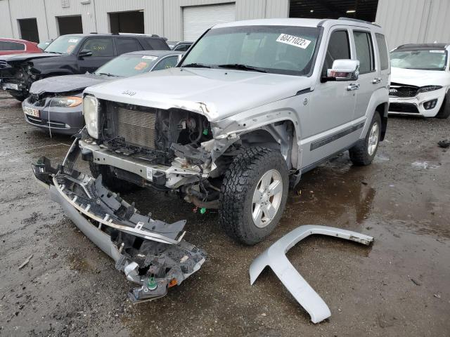 1C4PJMAK4CW173542 - 2012 JEEP LIBERTY SP SILVER photo 2