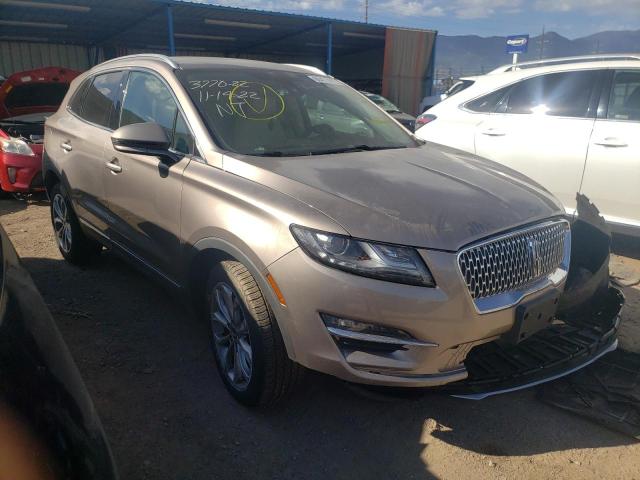 5LMCJ2D9XKUL12488 - 2019 LINCOLN MKC SELECT ბეჟი ფოტო 1
