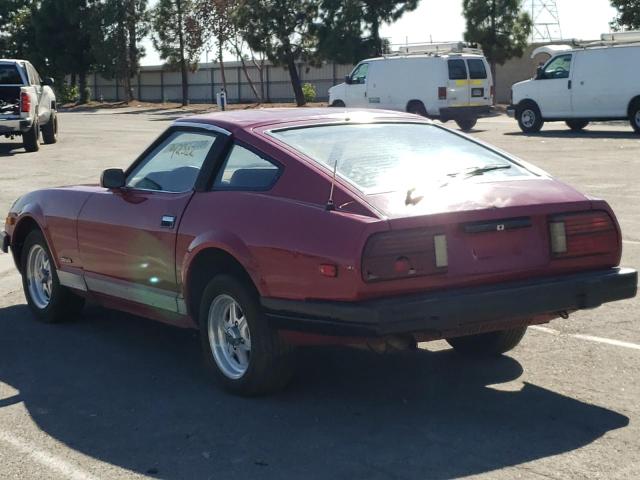 JN1HZ04S0DX572965 - 1983 DATSUN 280ZX RED photo 3