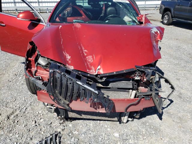 2G4GU5GX1E9284184 - 2014 BUICK REGAL GS RED photo 7