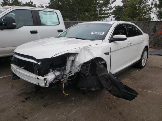 1FAHP2KT6AG105772 - 2010 FORD TAURUS SHO WHITE photo 2