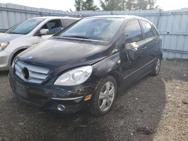 WDDFH3DB0AJ565916 - 2010 MERCEDES-BENZ B200 BLACK photo 2