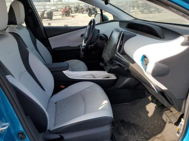 JTDKARFPXH3062577 - 2017 TOYOTA PRIUS PRIM 青绿色 照片 5