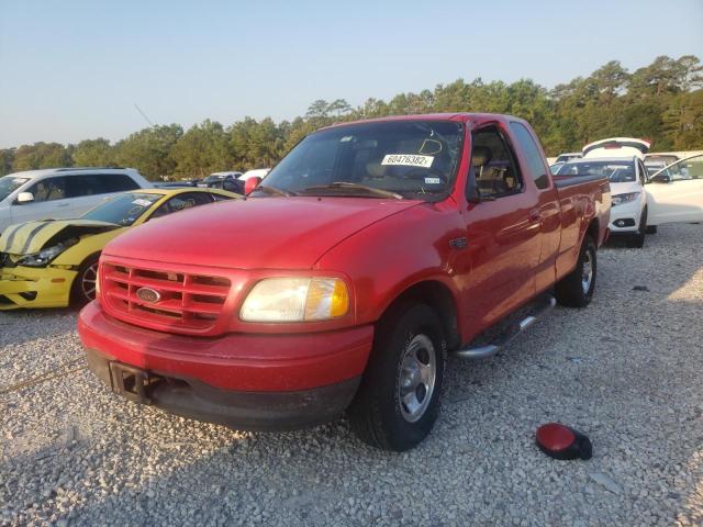 1FTRX17232NA86930 - 2002 FORD F150 RED photo 2