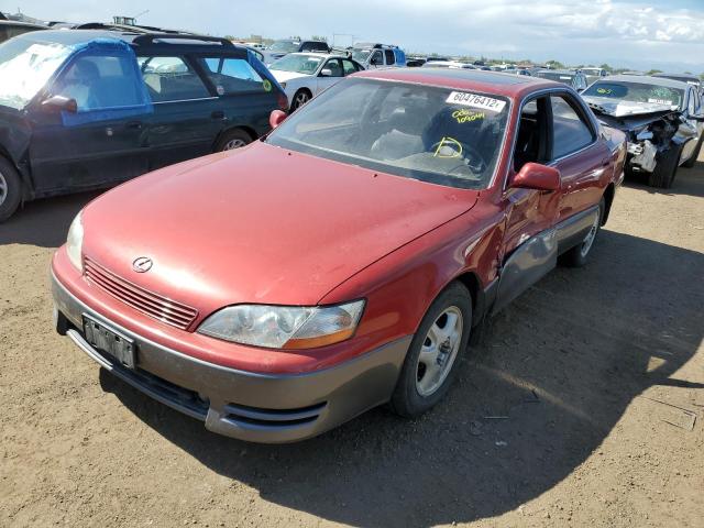 JT8VK13T2N0065773 - 1992 LEXUS ES 300 MAROON photo 2