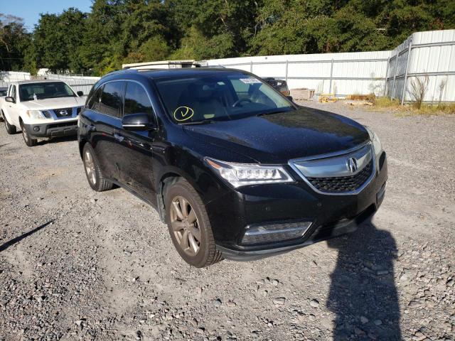 5FRYD4H8XEB029330 - 2014 ACURA MDX ADVANC BLACK photo 1