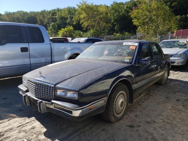 1G6KS53B2MU812236 - 1991 CADILLAC SEVILLE BLUE photo 2