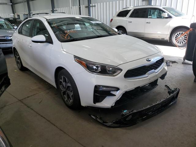 3KPF24ADXLE191323 - 2020 KIA FORTE FE WHITE photo 1