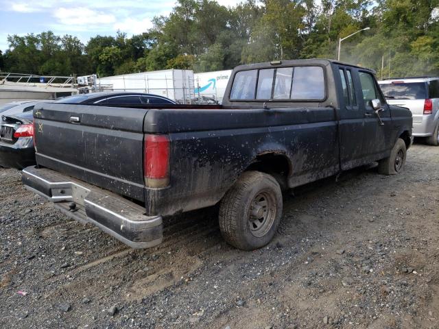 1FTEX14N4HKA67245 - 1987 FORD F150 BLACK photo 4