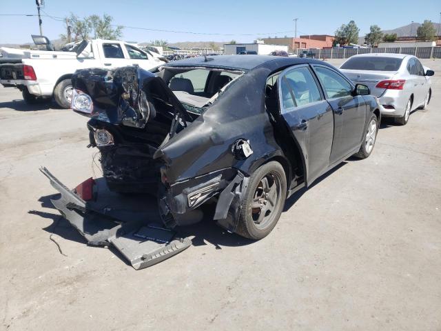 1G1ZB5EB0AF273102 - 2010 CHEVROLET MALIBU LS BLACK photo 4