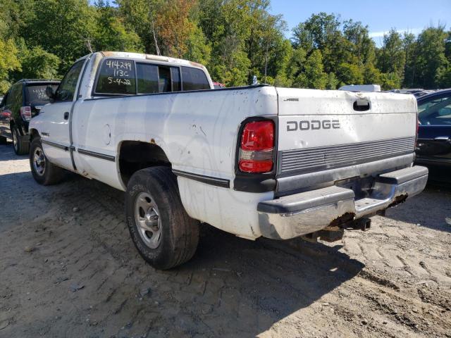 1B7HC16Y6TS541222 - 1996 DODGE RAM 1500 WHITE photo 3