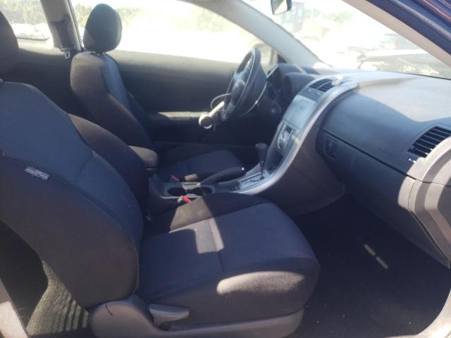 JTKDE167580239500 - 2008 TOYOTA SCION TC ბურგუნდია ფოტო 5