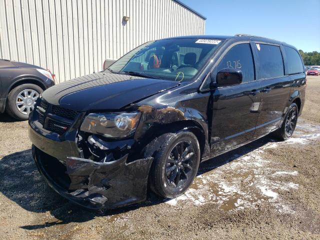 2C4RDGBG4LR191351 - 2020 DODGE GRAND CARA BLACK photo 2