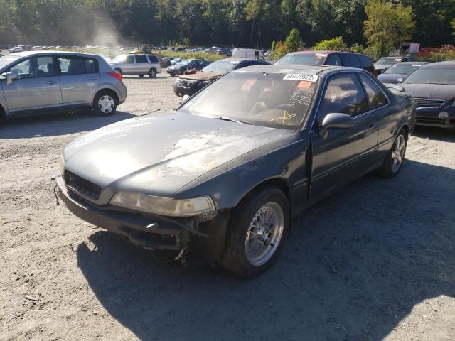 JH4KA827XPC002716 - 1993 ACURA LEGEND LS GREEN photo 2