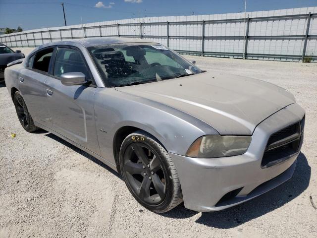 2C3CDXCT0EH248269 - 2014 DODGE CHARGER R/ GRAY photo 1