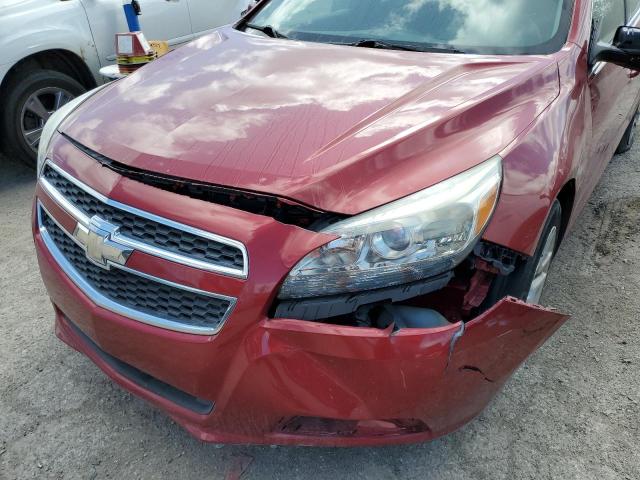1G11D5RR7DF110109 - 2013 CHEVROLET MALIBU 1LT RED photo 9