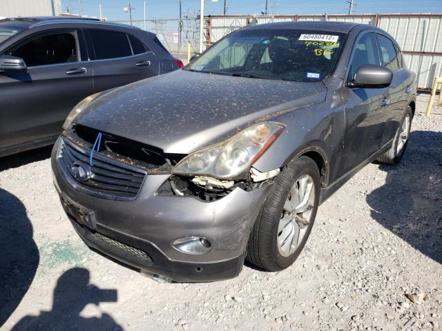 JN1AJ0HP5AM702864 - 2010 INFINITI EX35 BASE Արծաթագույն լուսանկար 2